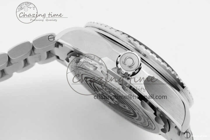 0122 EasyCare Seamaster 6000M Ultra Deep SS SBF 1:1 Best Edition Deep Blue Dial on SS Bracelet A8912 Super Clone 7816